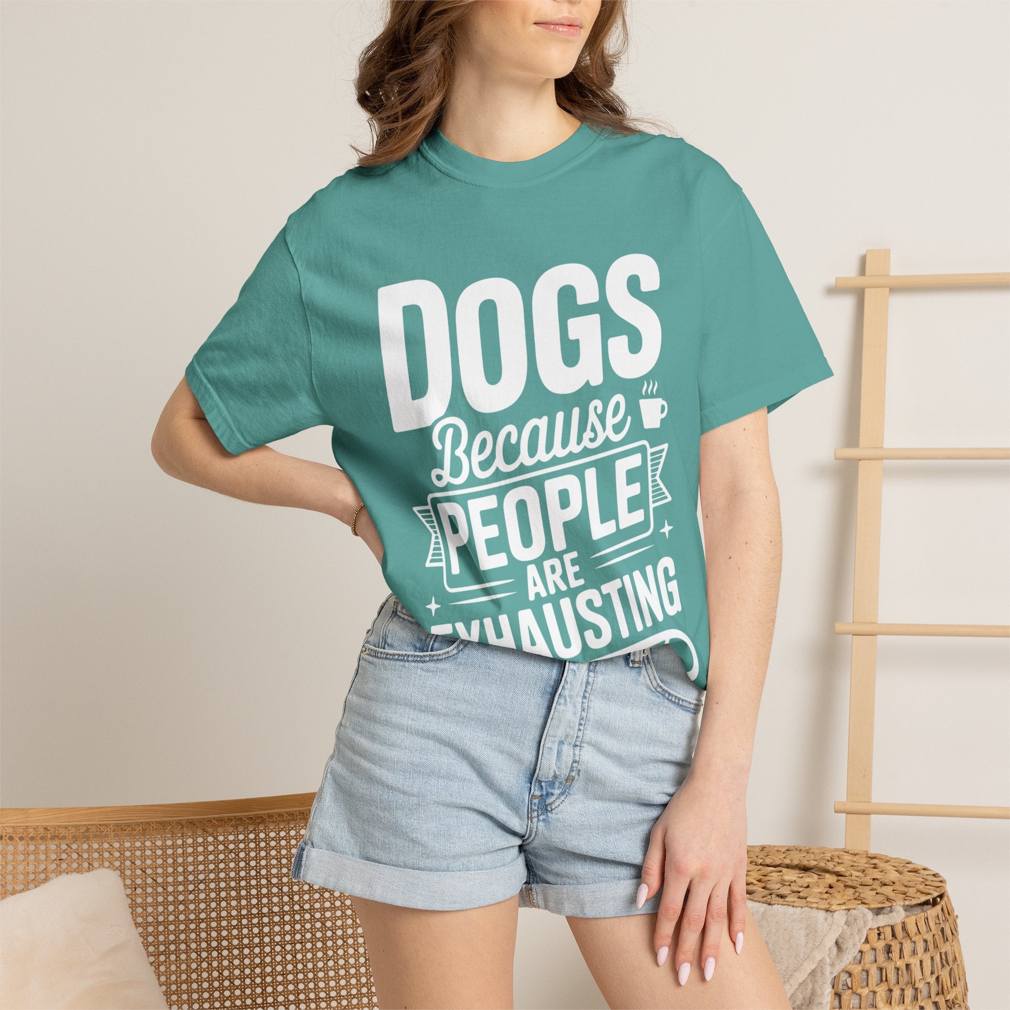 "Dogs because People are Exhausting!" T-Shirt